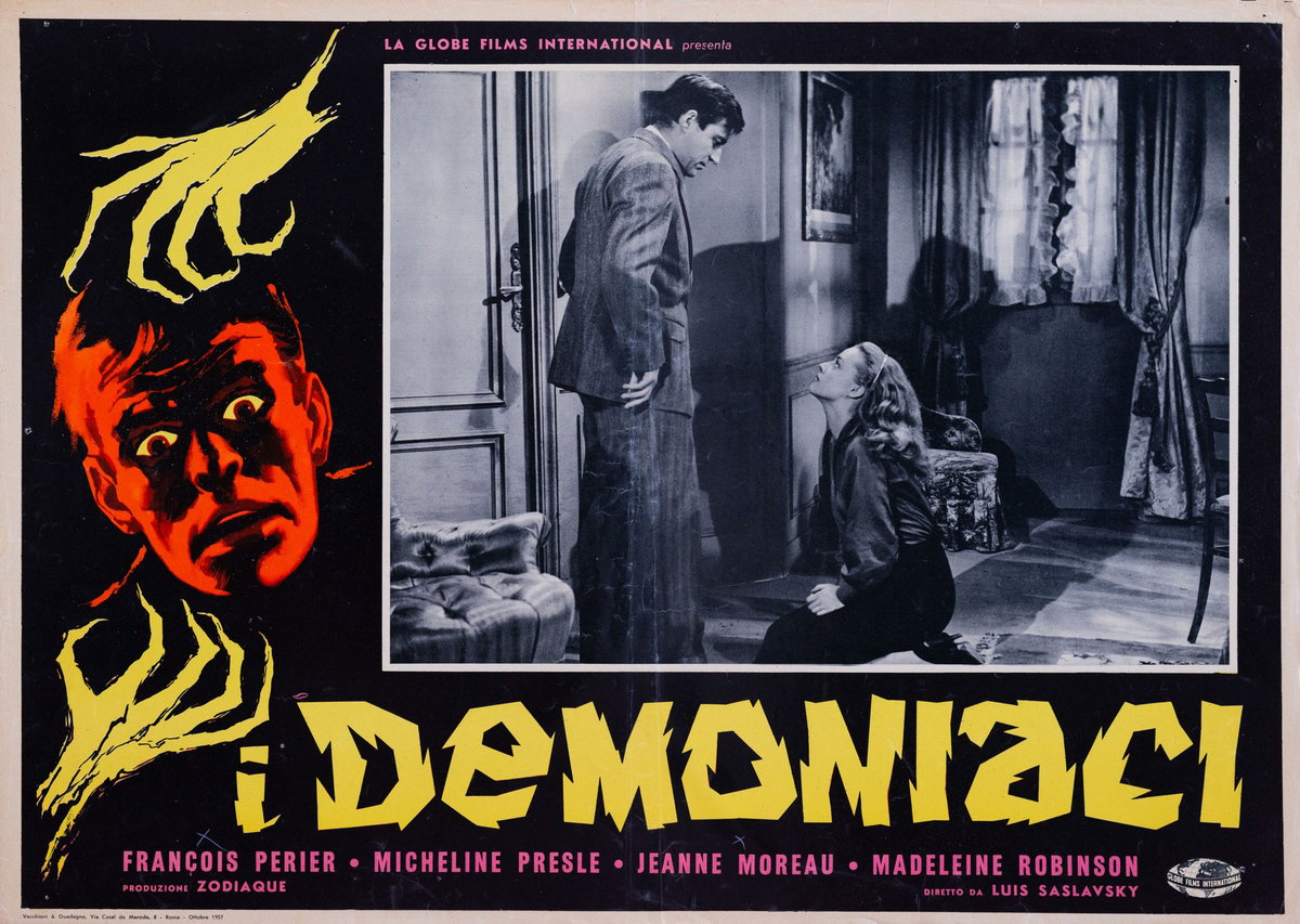 Fotobusta 6 per il film I demoniaci (1957)