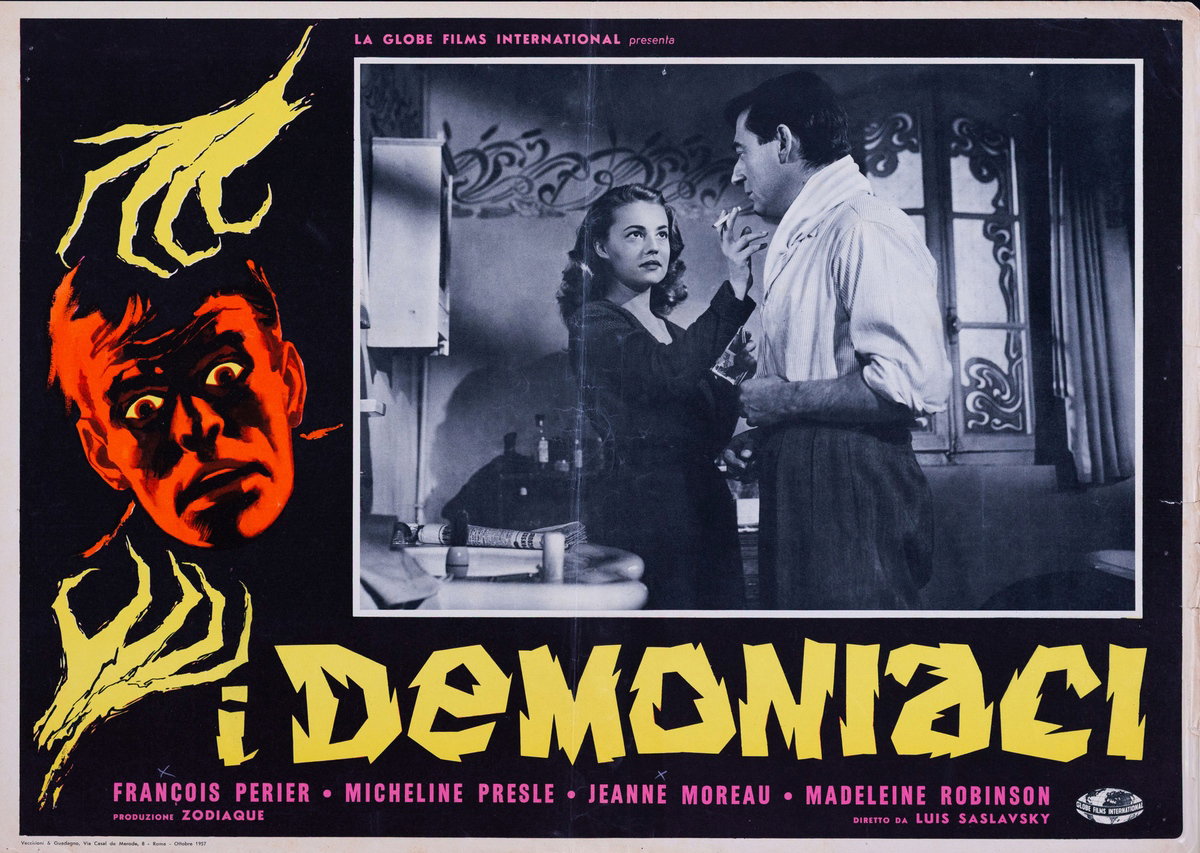 Fotobusta 4 per il film I demoniaci (1957)