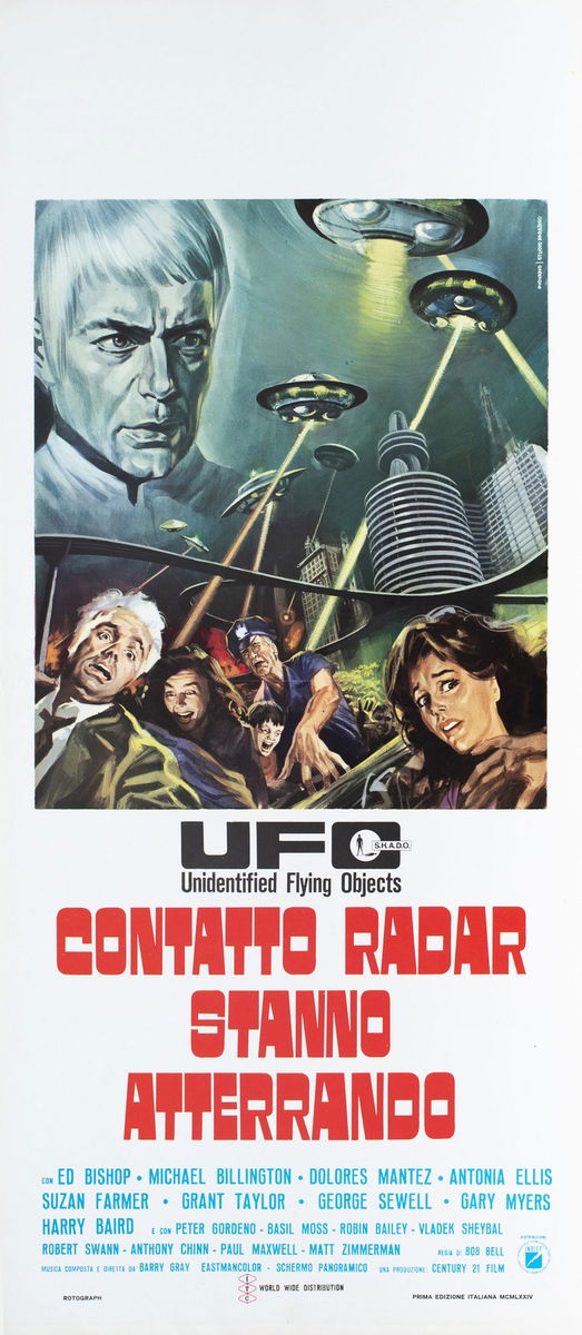 UFO: Radar contact... They're landing! - Lobby Card 1