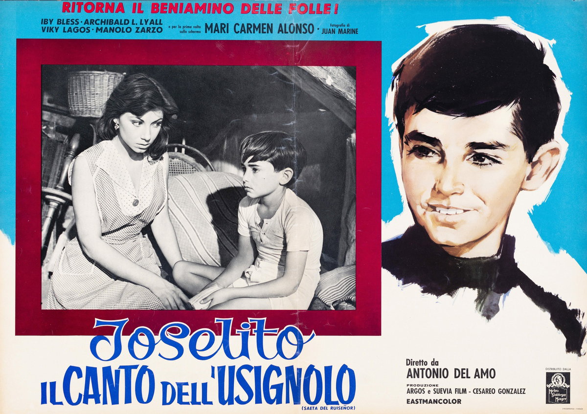Fotobusta 4 per il film Il canto dell'usignolo (1957)