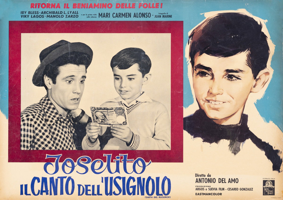Fotobusta 5 per il film Il canto dell'usignolo (1957)