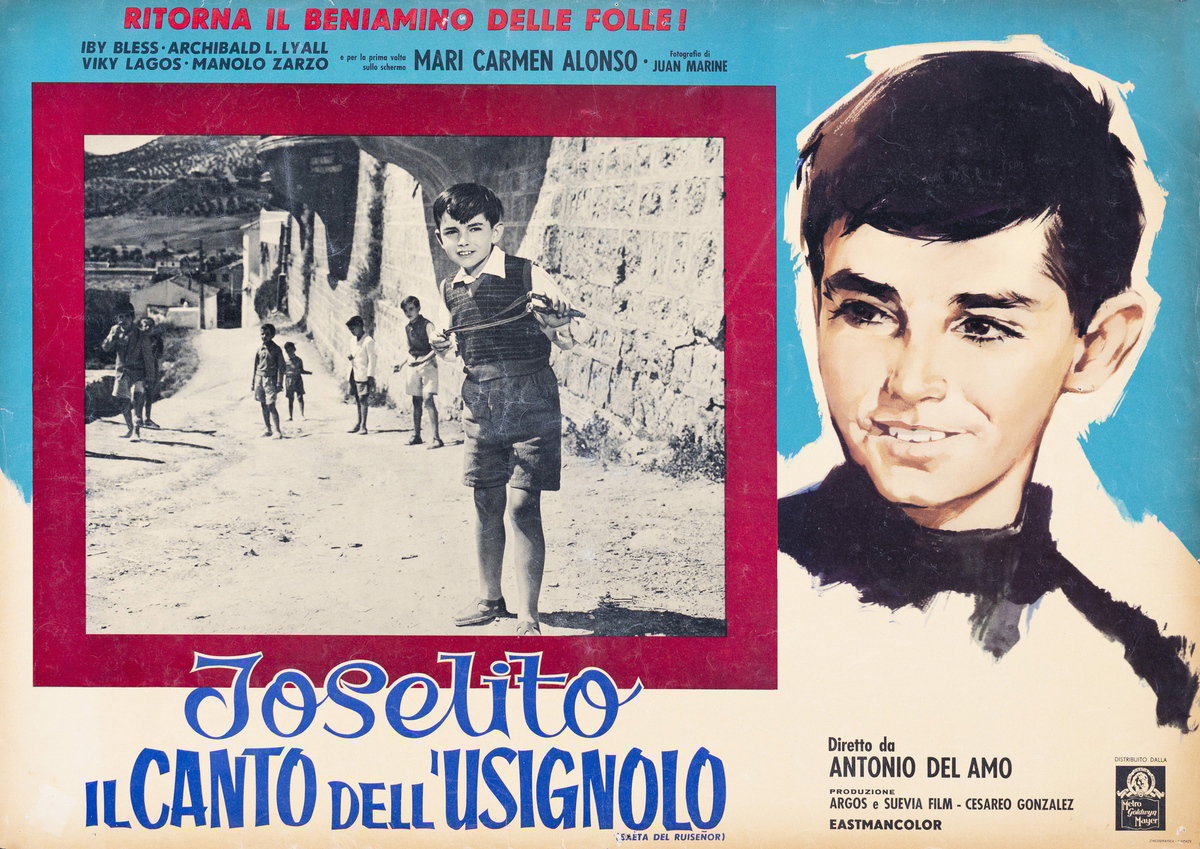 Fotobusta 8 per il film Il canto dell'usignolo (1957)