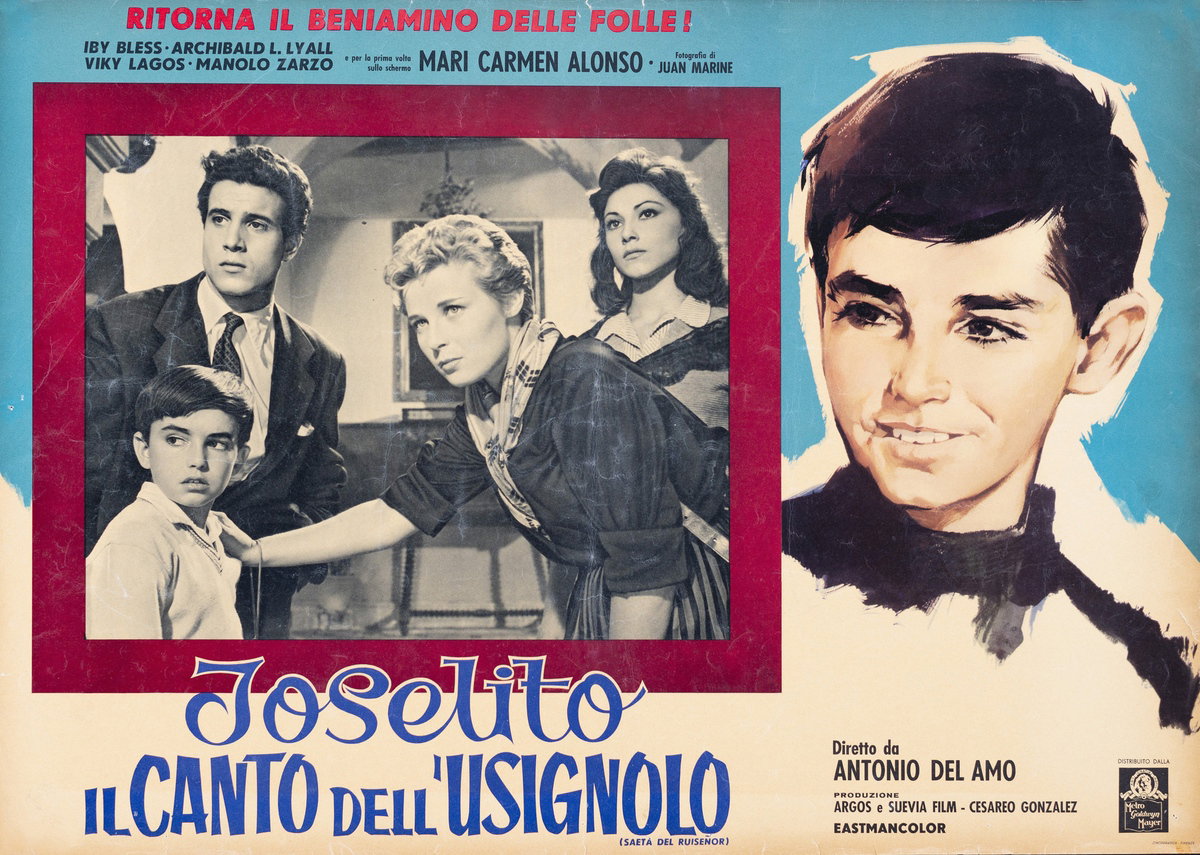 Fotobusta 9 per il film Il canto dell'usignolo (1957)