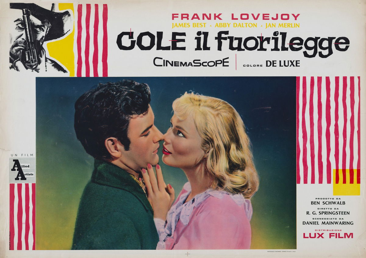 Cole il fuorilegge - Fotobusta 1