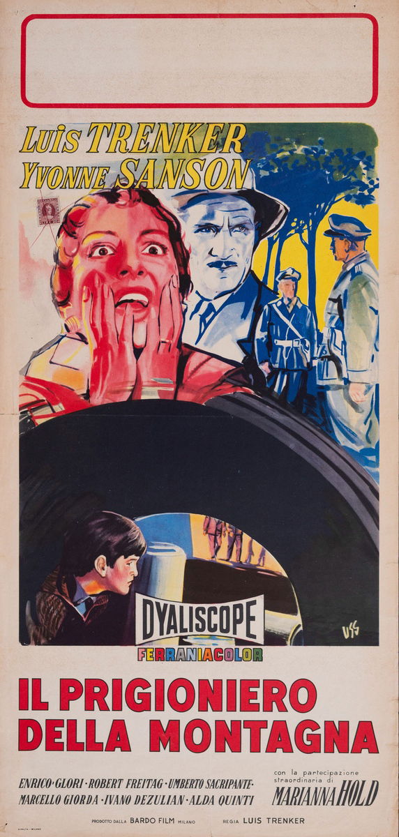 Il prigioniero della montagna - Lobby Card 1