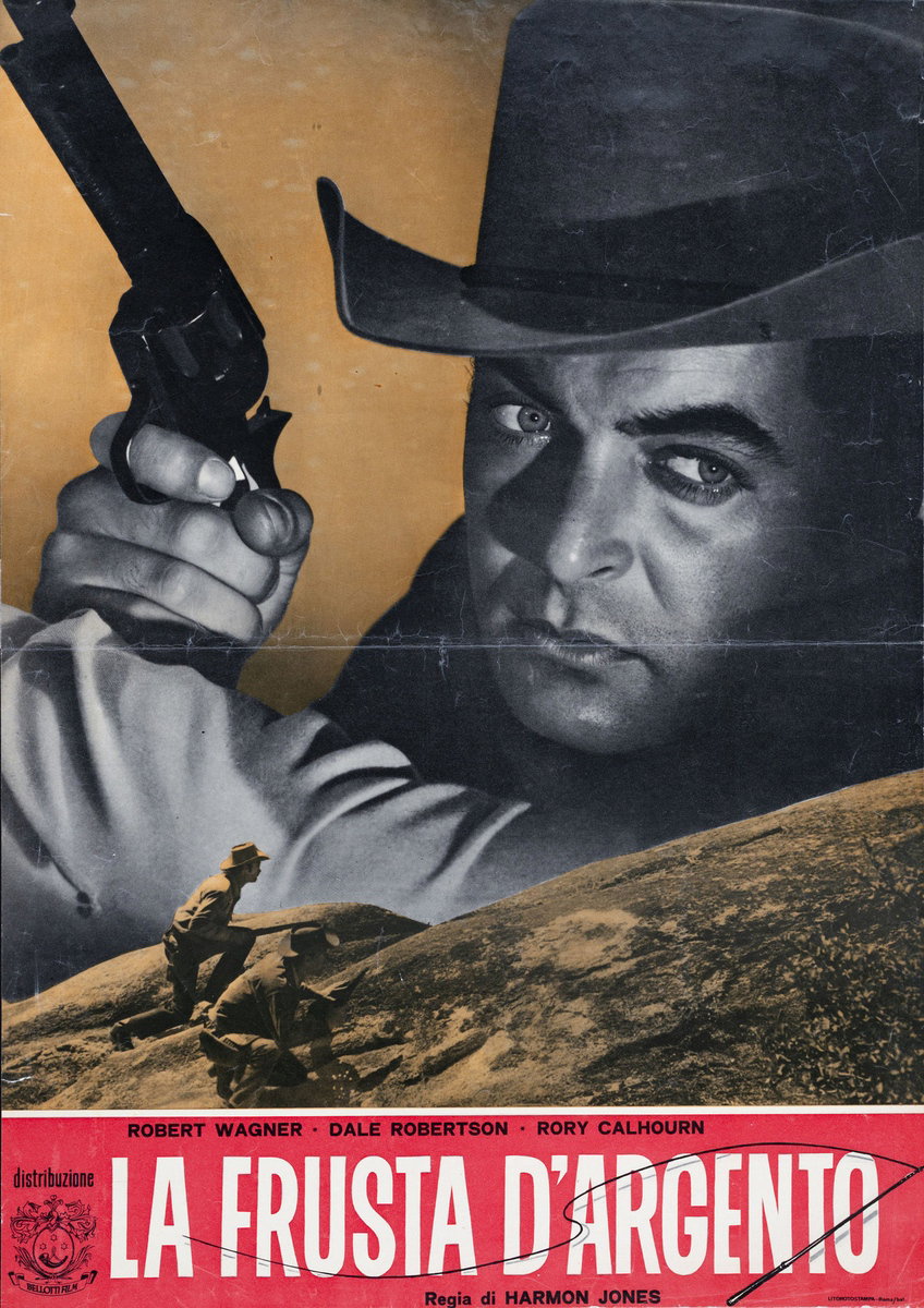 Fotobusta 2 per il film La frusta d'argento (1953)