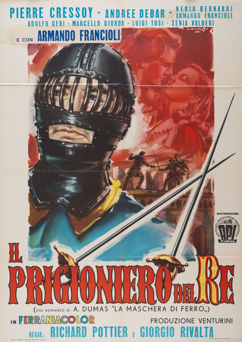 Le masque de fer - Poster 1