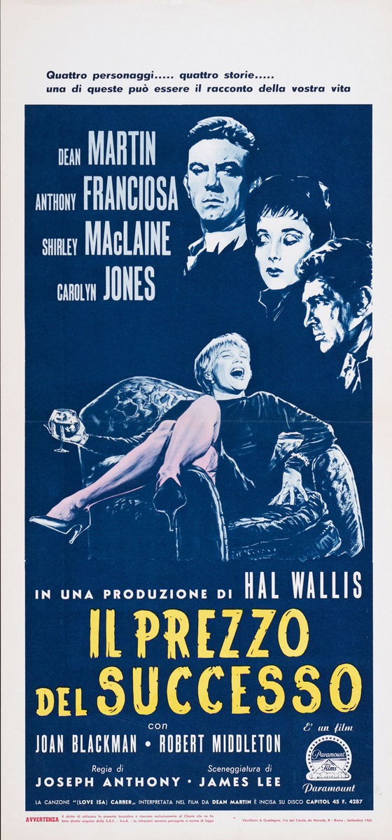 Il prezzo del successo - Locandina 1