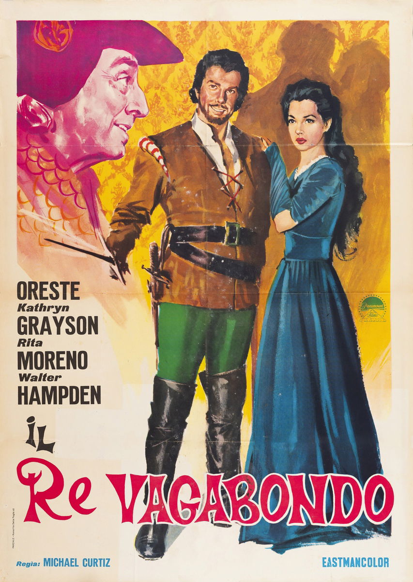 Il re vagabondo - Manifesto 1