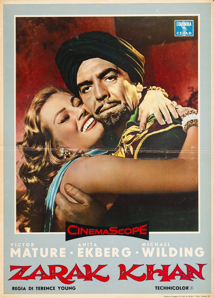 Lobby Card 2 for the film Zarak Khan (1956)