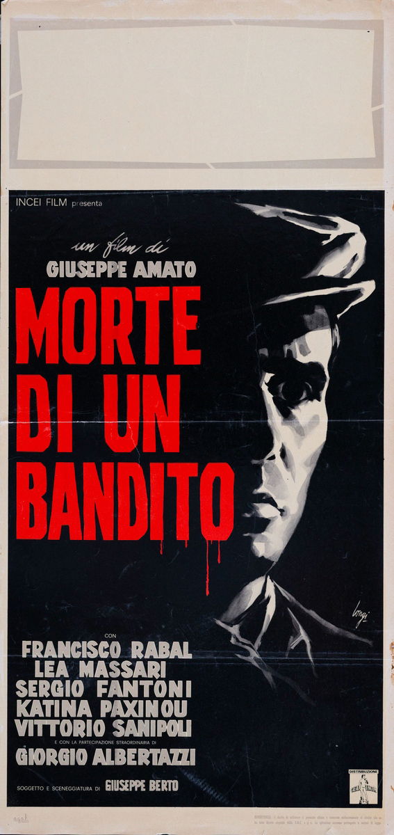 Morte di un bandito - Locandina 1