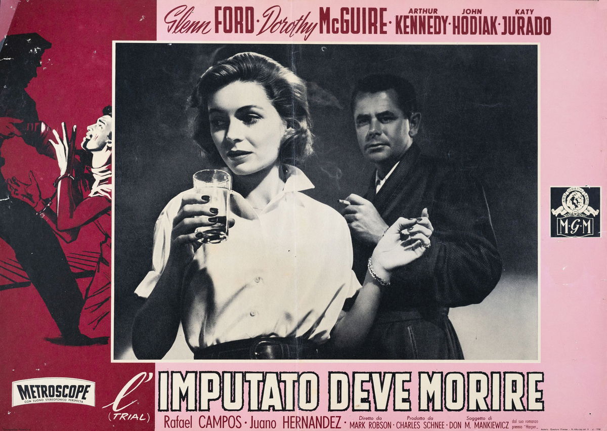 L'imputato deve morire - Fotobusta 1