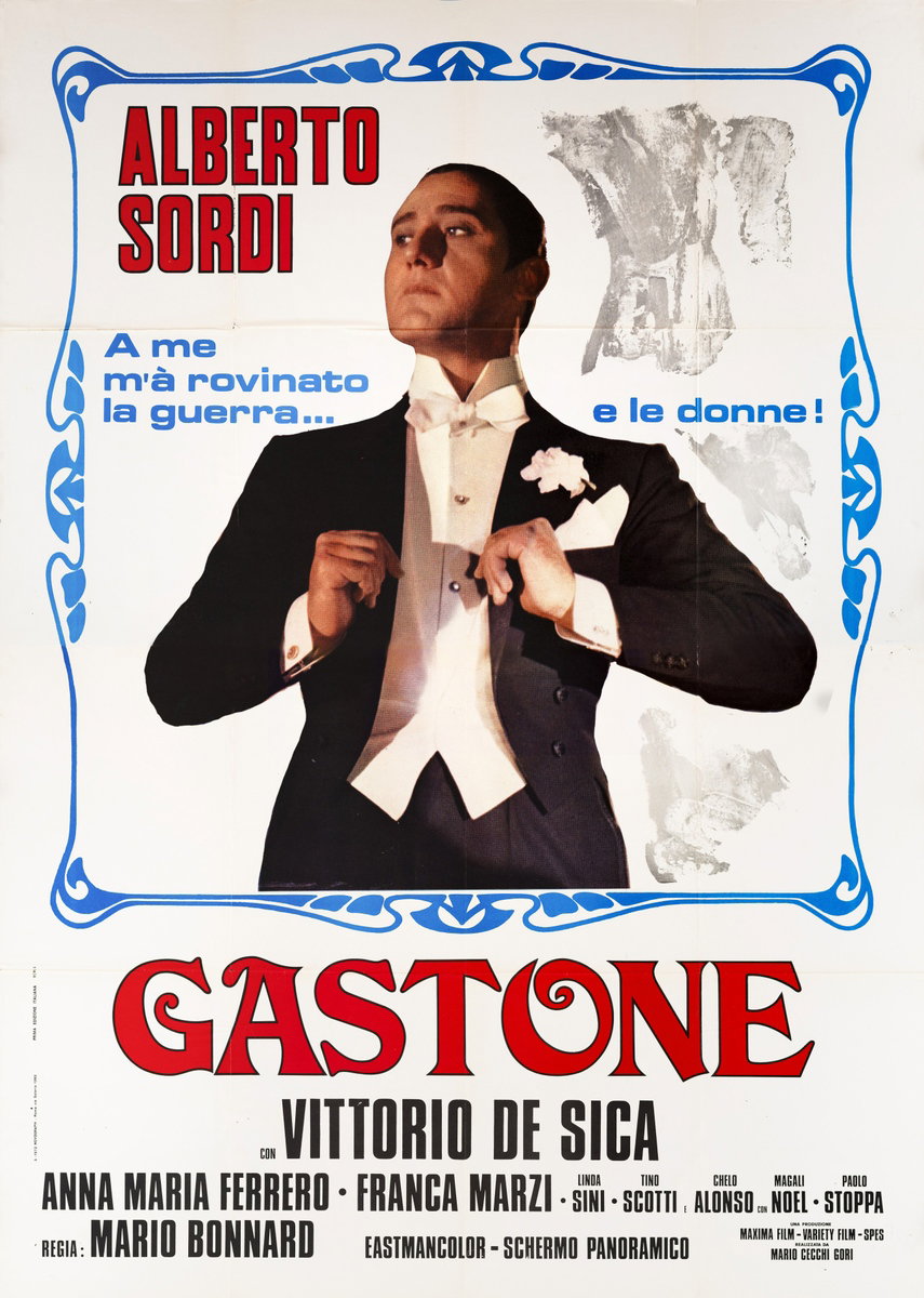 Manifesto 5 per il film Gastone (1960)