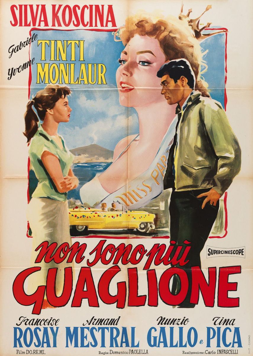 Non sono più guaglione - Manifesto 1