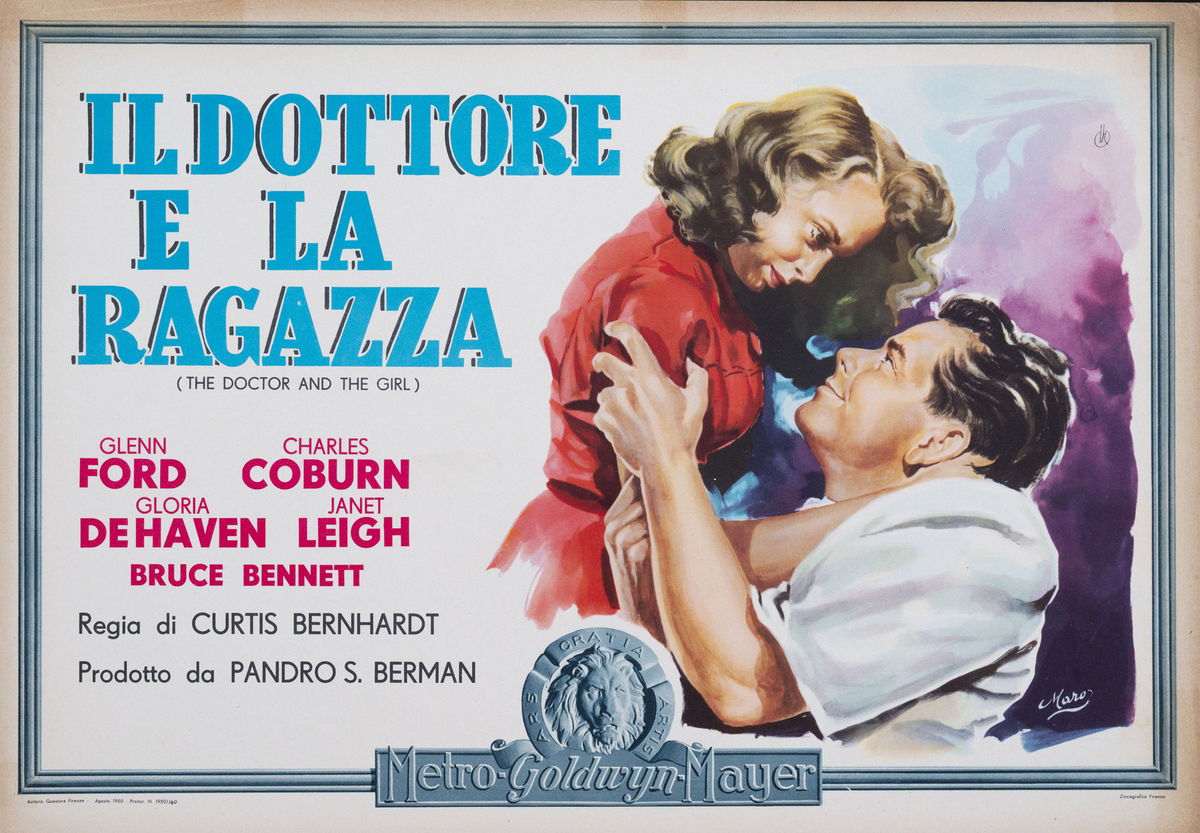 Il dottore e la ragazza - Fotobusta 1