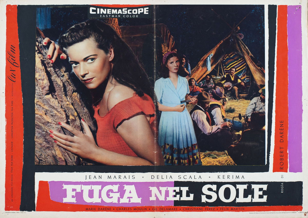 Fuga nel sole - Fotobusta 1
