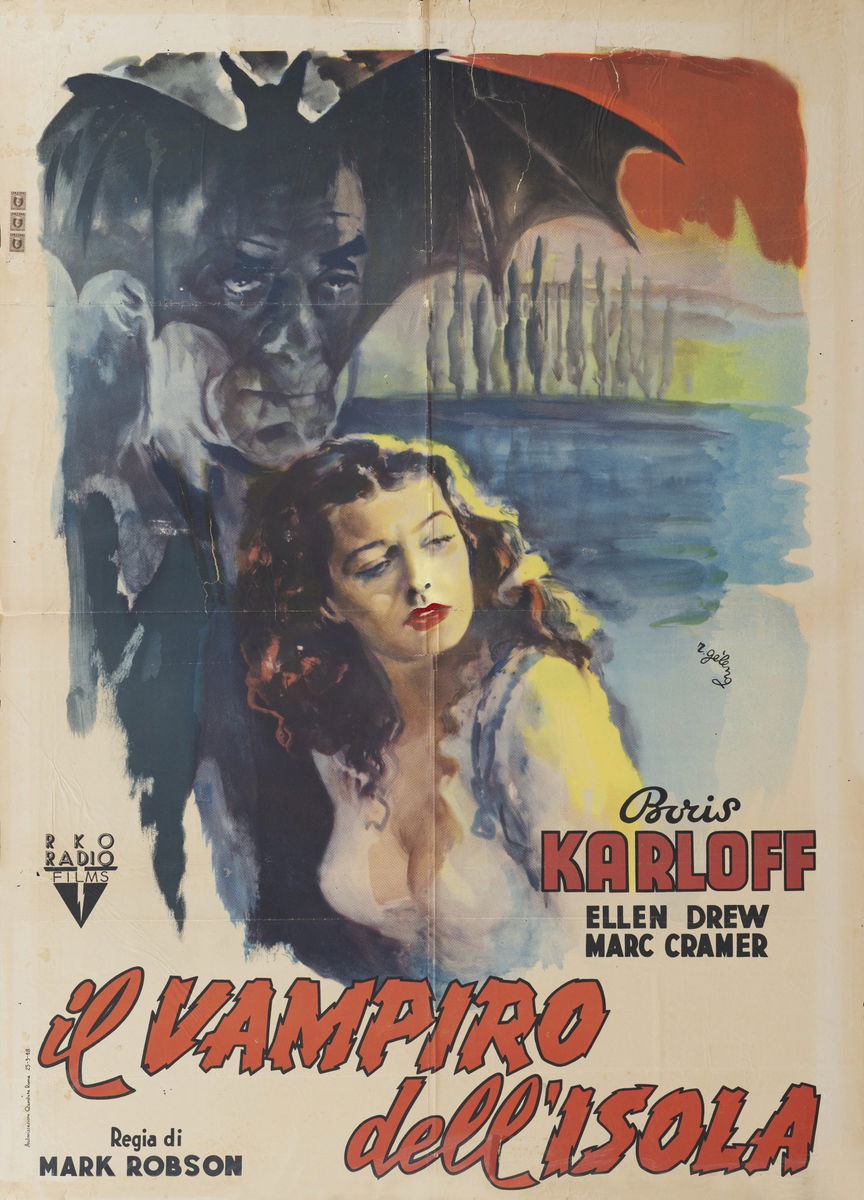 Il vampiro dell'isola - Manifesto 1