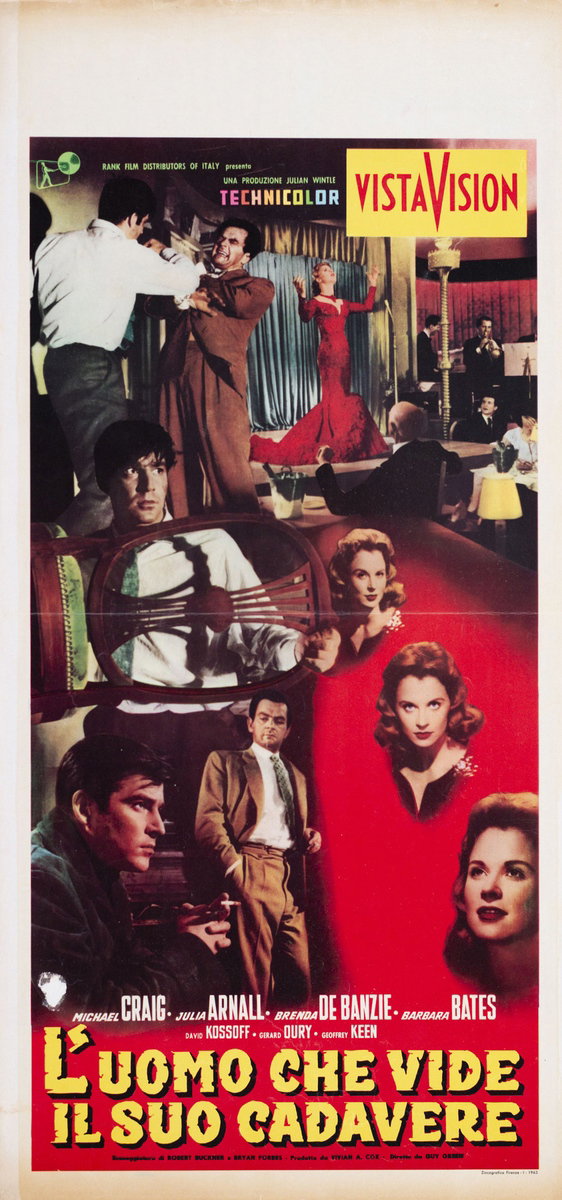 Locandina 2 per il film L'uomo che vide il suo cadavere (1956)