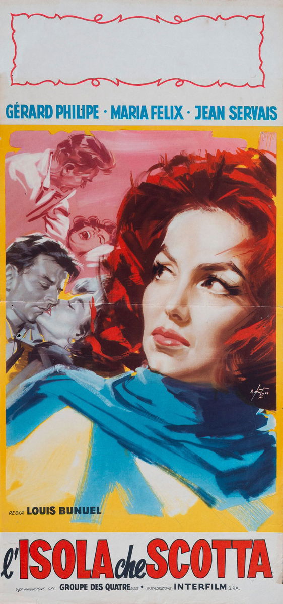 L'isola che scotta - Locandina 1