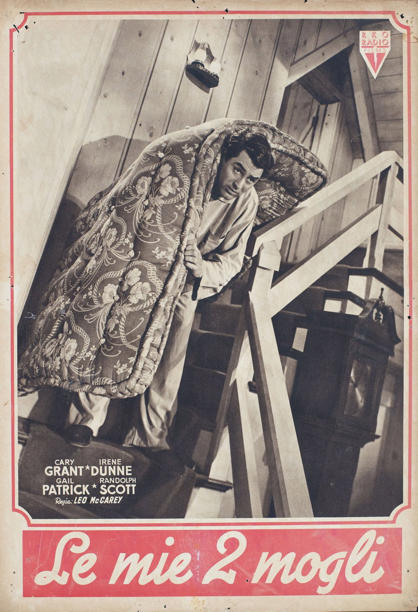 Fotobusta 2 per il film Le mie due mogli (1940)