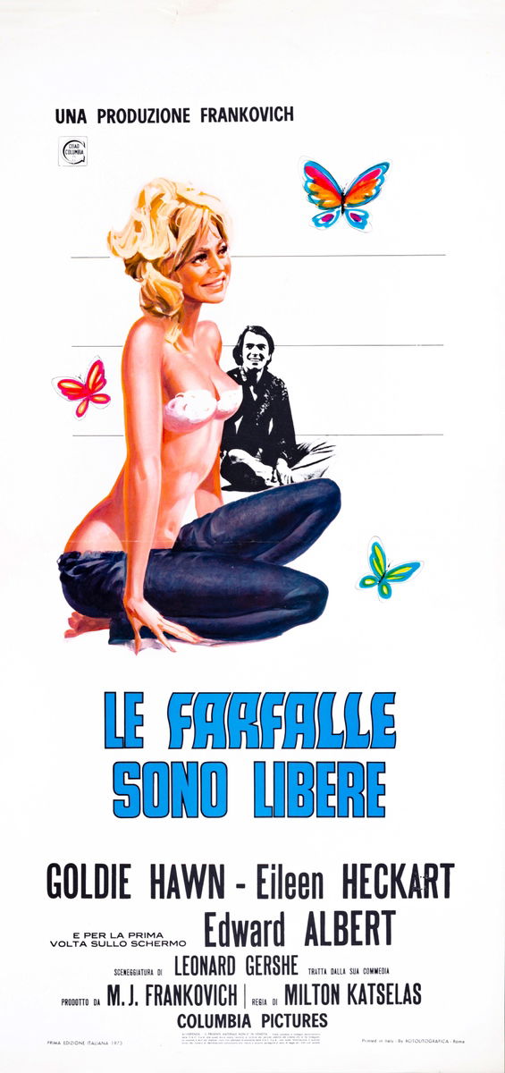 Le farfalle sono libere - Locandina 1