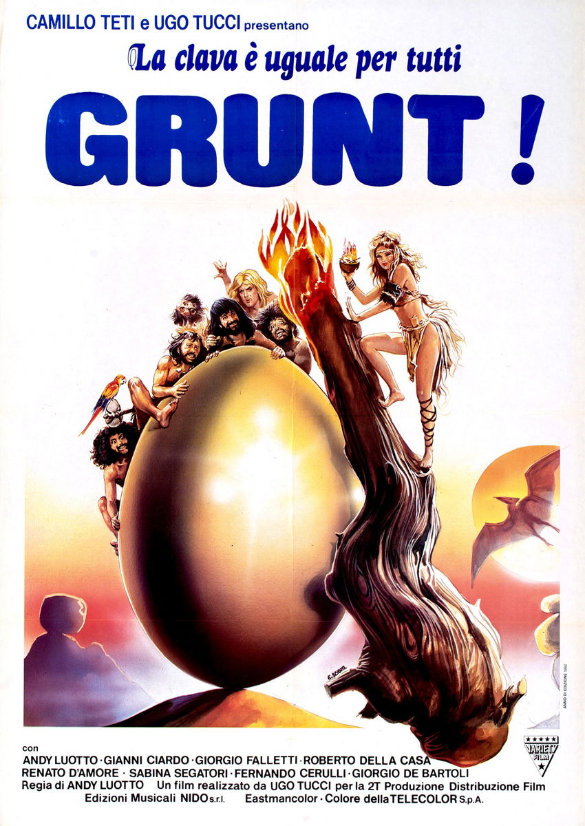 Grunt! - La clava è uguale per tutti - Manifesto 1