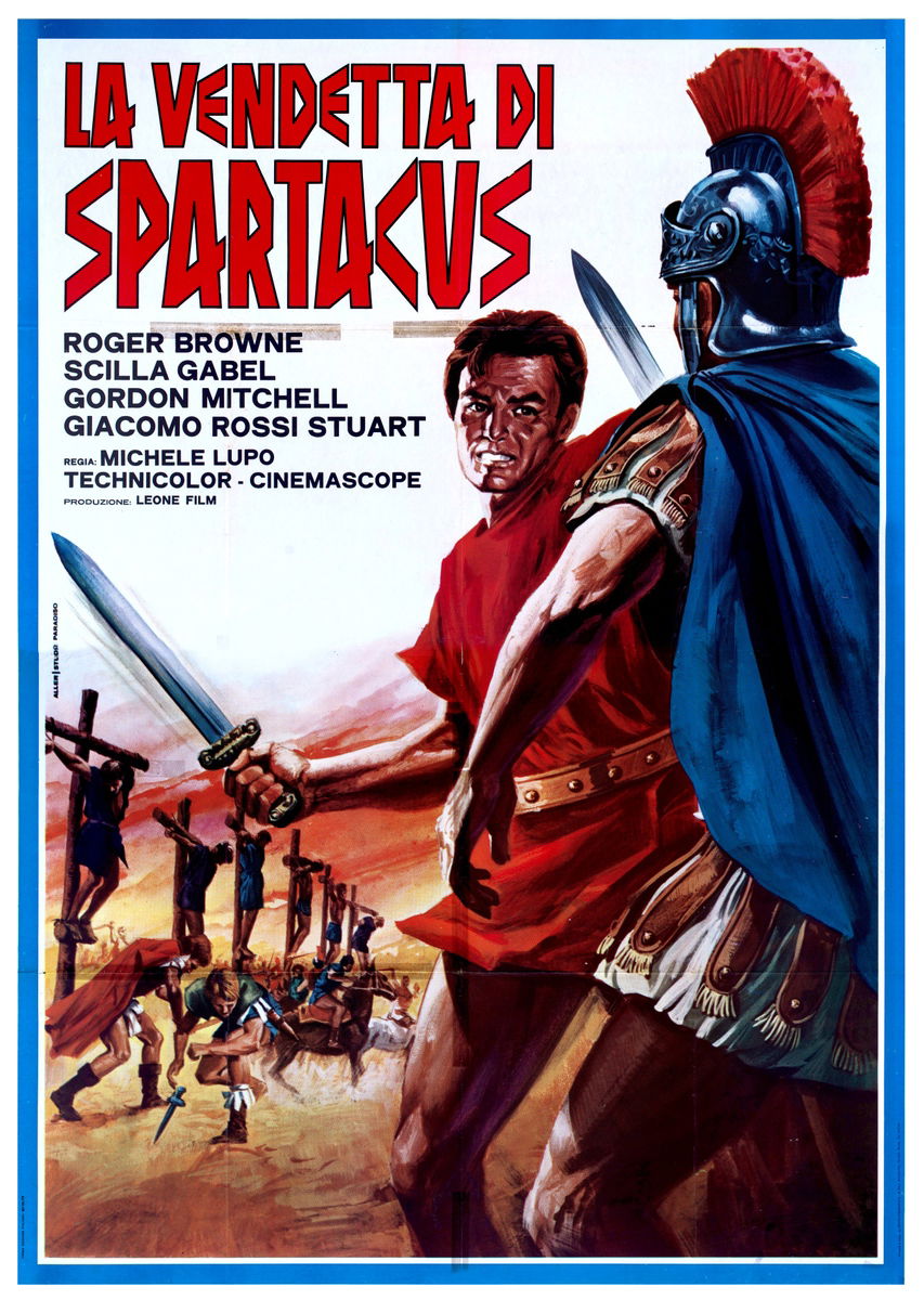 La Vendetta di Spartacus - Manifesto 1