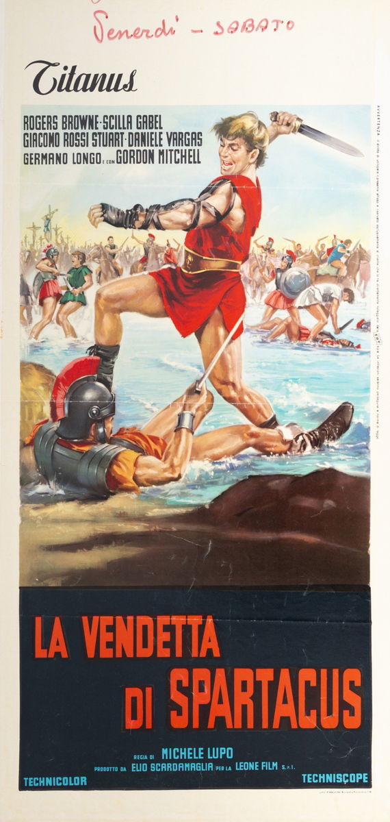 The Revenge of the Gladiators - Lobby Card 1