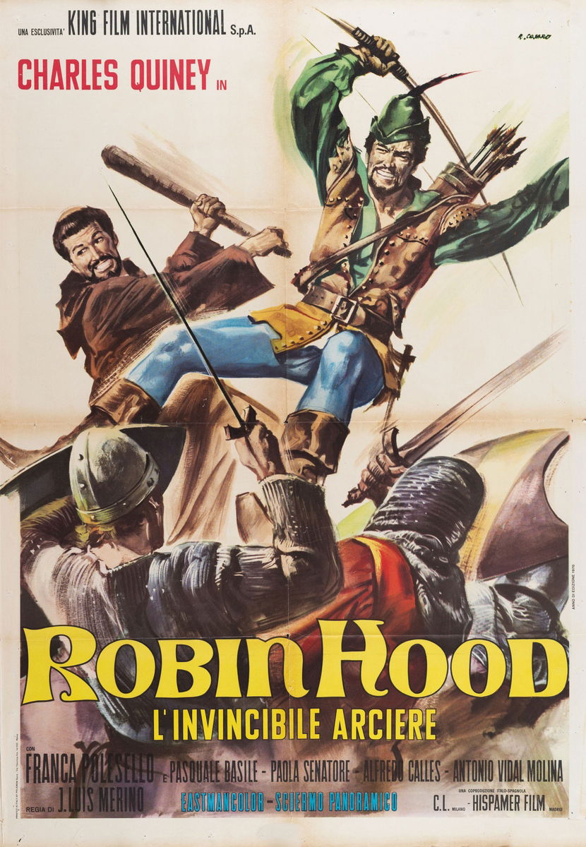 Robin Hood, l'invincibile arciere - Manifesto 1