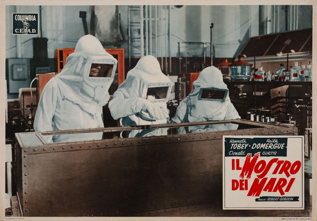 Il mostro dei mari - Fotobusta 1