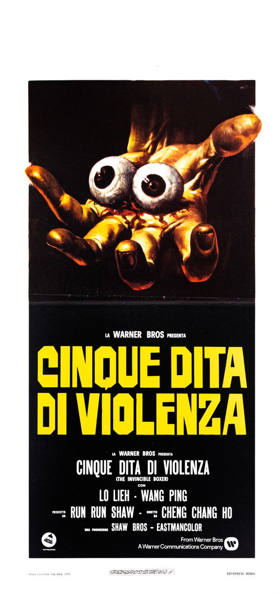 Cinque dita di violenza - Locandina 1