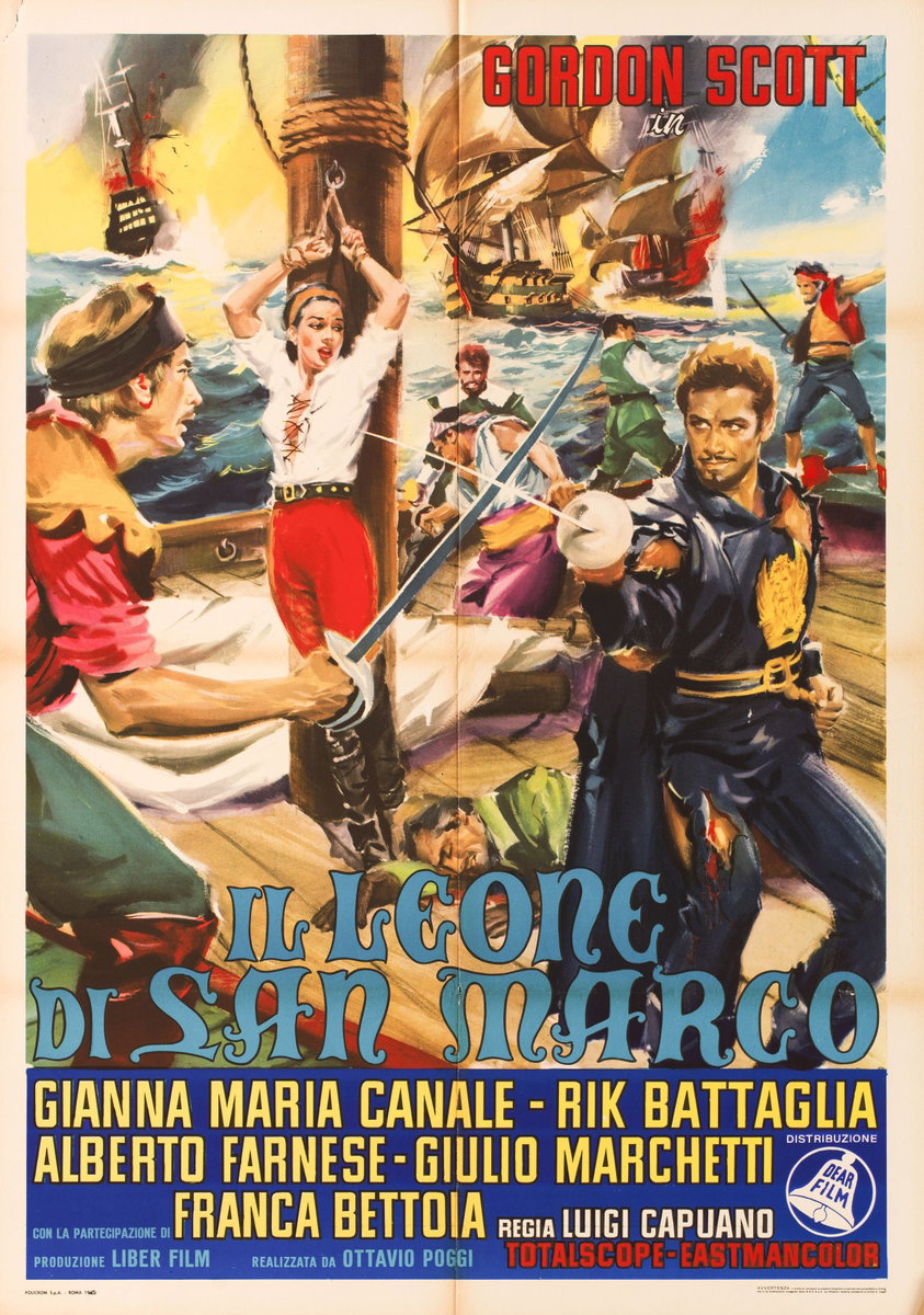 Poster 2 for the film The Lion of St. Mark (1963)