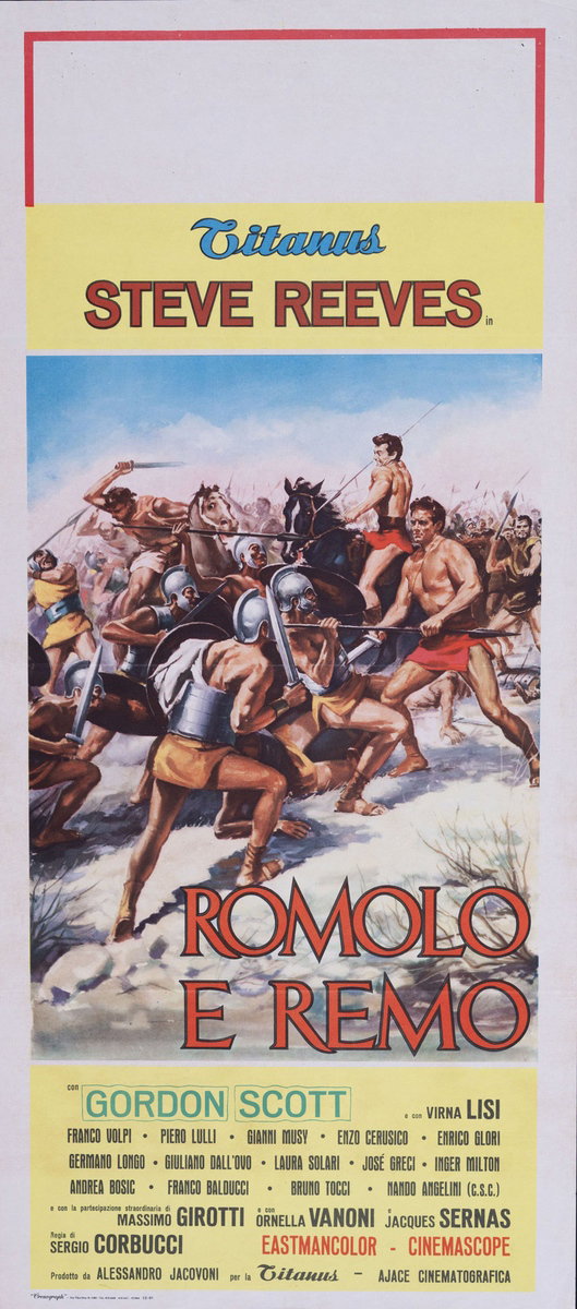 Locandina 2 per il film Romolo e Remo (1961)