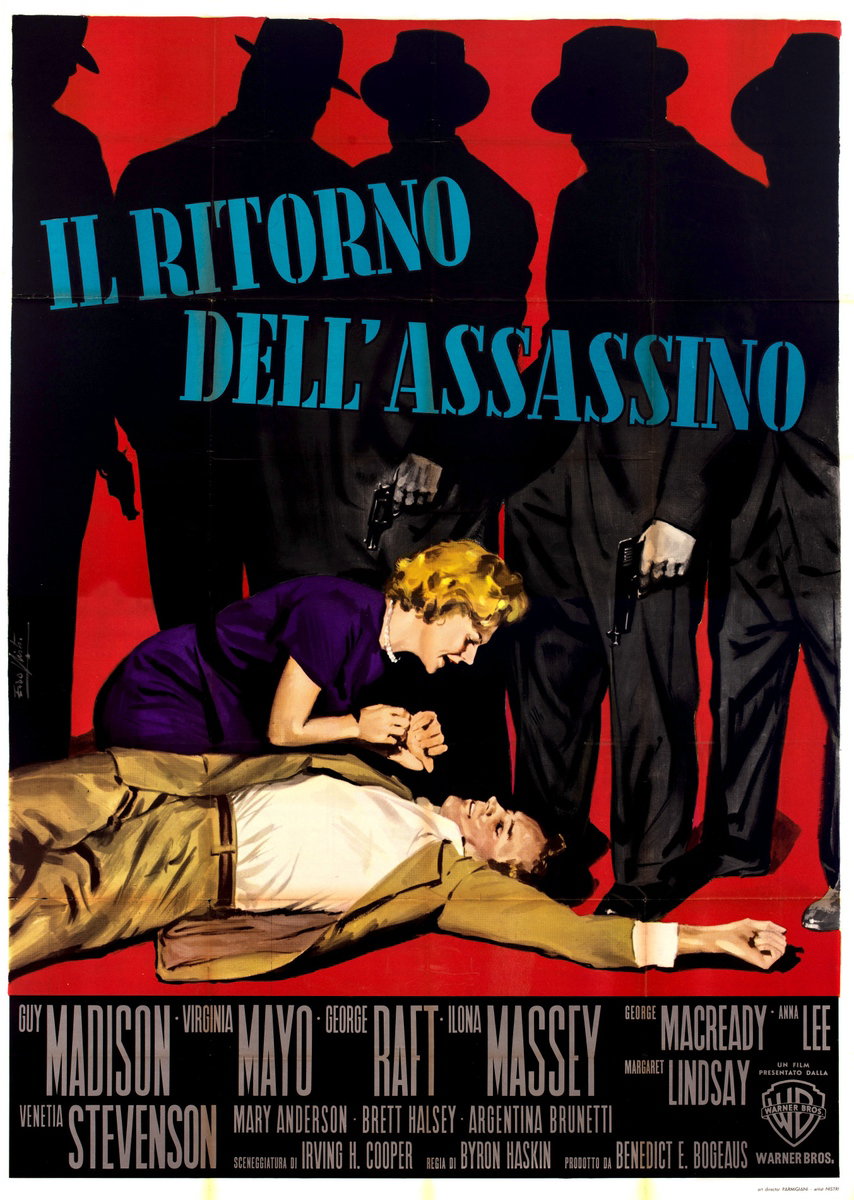 Poster 2 for the film Jet Over The Atlantic (1959), painted by Lorenzo Nistri (Enzo)