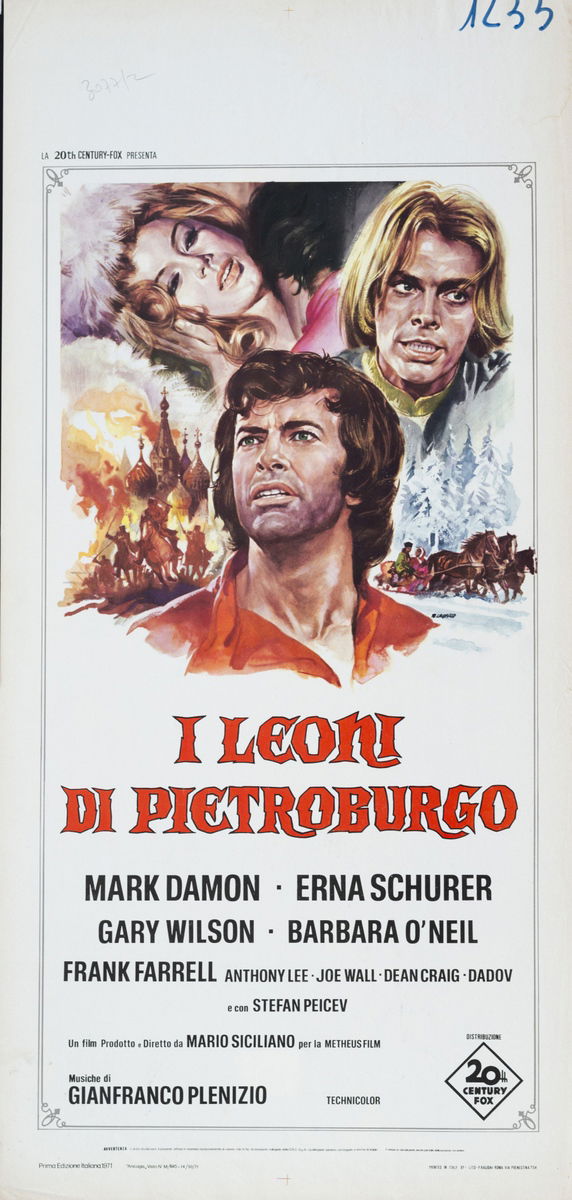 Lions of St. Petersburg - Lobby Card 1