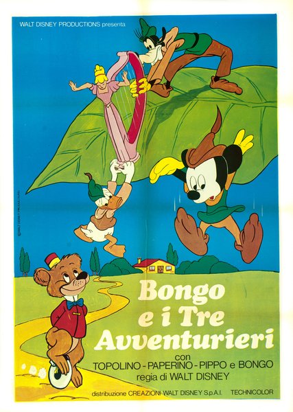 Bongo e i tre avventurieri