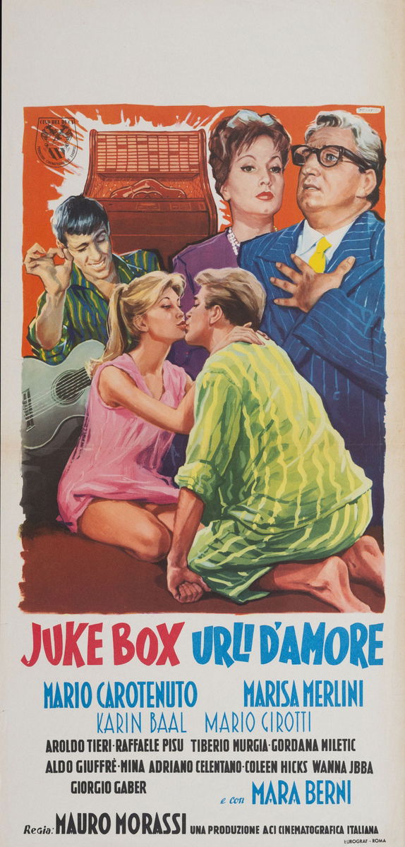 Juke Box - Screams of Love - Lobby Card 1