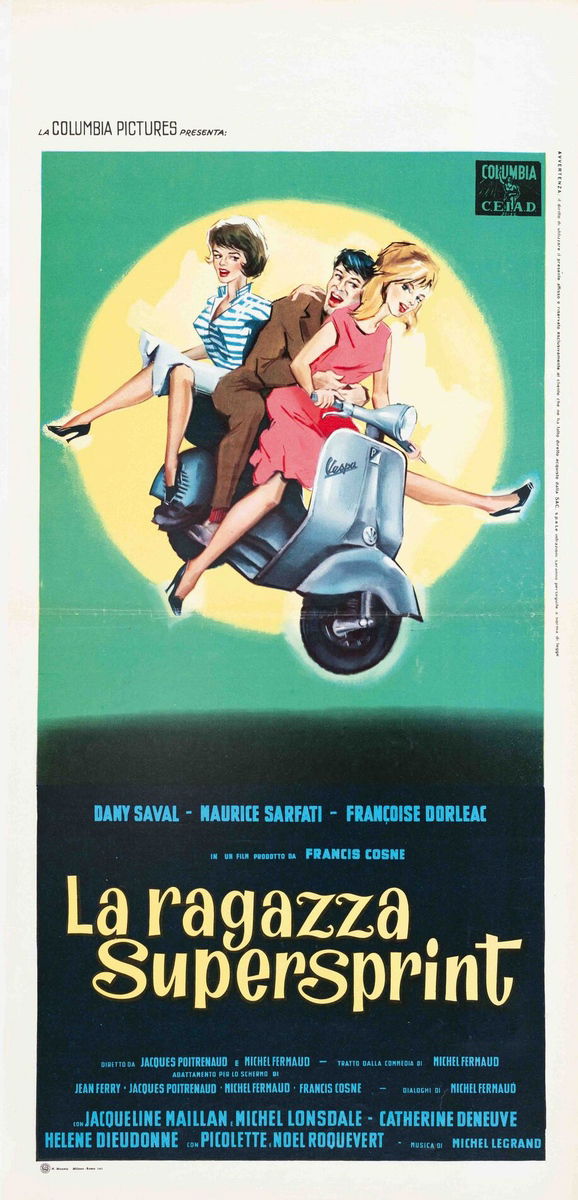 La ragazza super sprint - Locandina 1