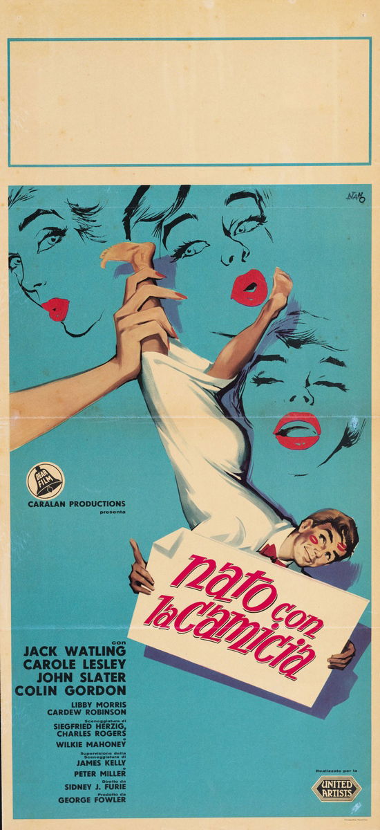 Nato con la camicia - Locandina 1