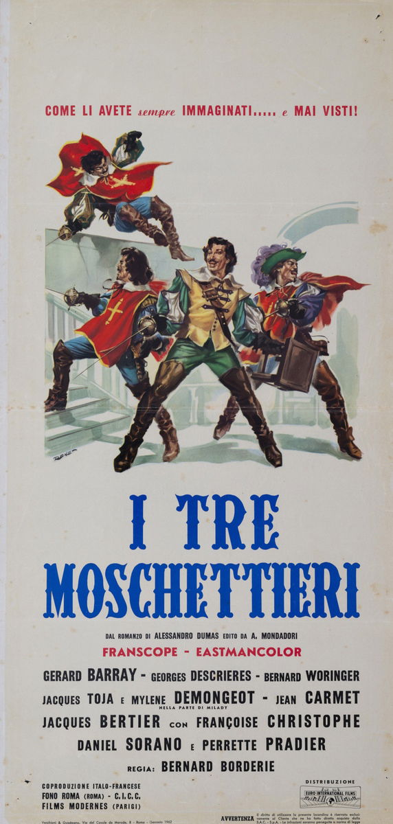 I tre moschettieri - i 3 moschettieri - Lobby Card 4