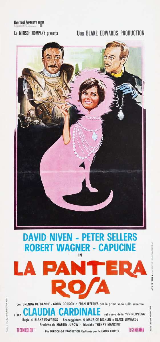Locandina 2 for the film The Pink Panther (1963)