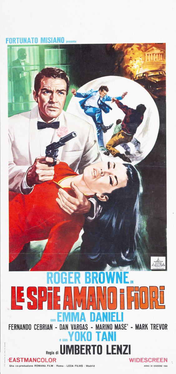 The Spy Who Loved Flowers - Lobby Card 1