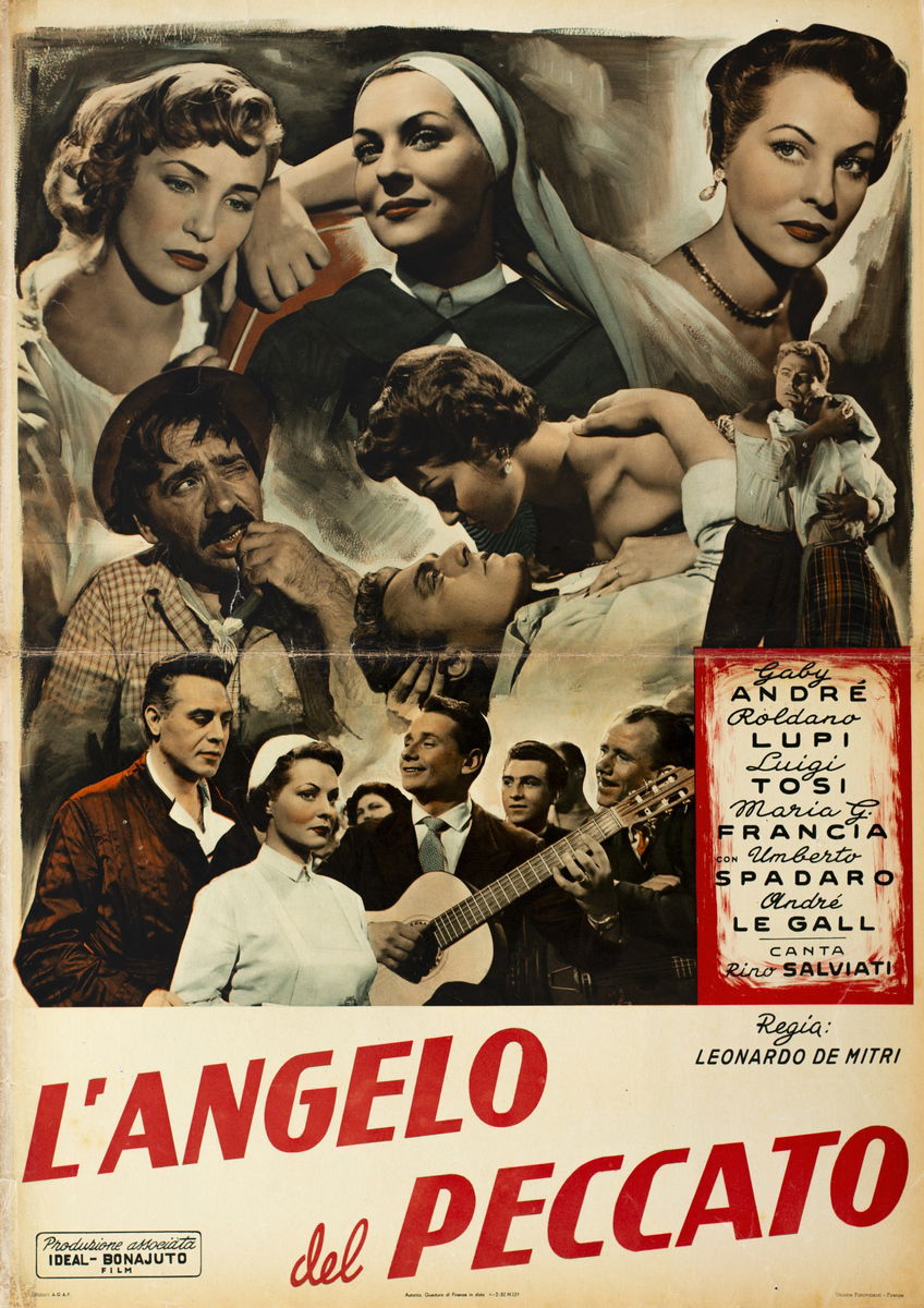 L'angelo del peccato - Fotobusta 1