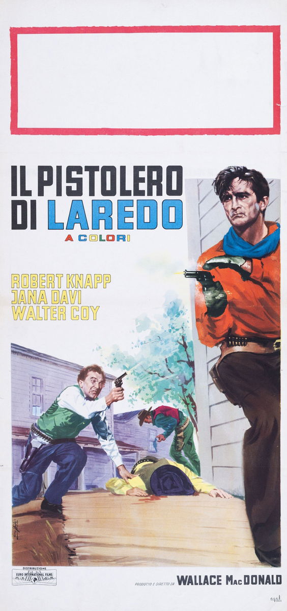 Il pistolero di Laredo - Locandina 1