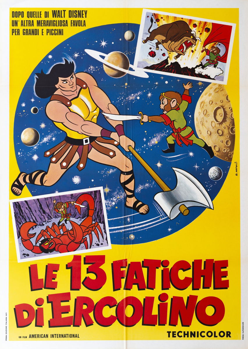 Le 13 fatiche di Ercolino - Manifesto 1