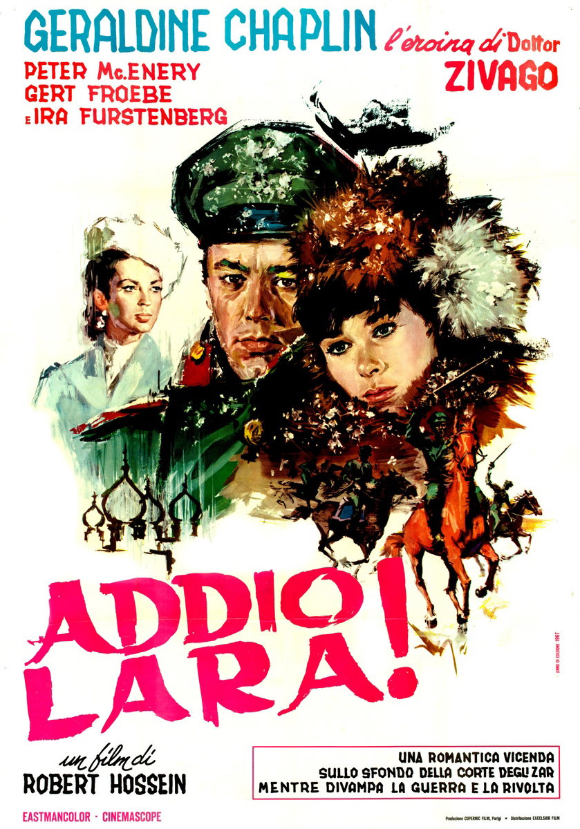 Manifesto 2 per il film Addio Lara (1967)
