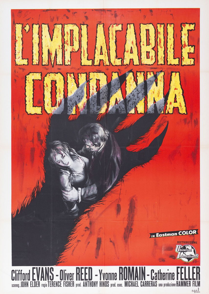 L'implacabile condanna - Manifesto 1