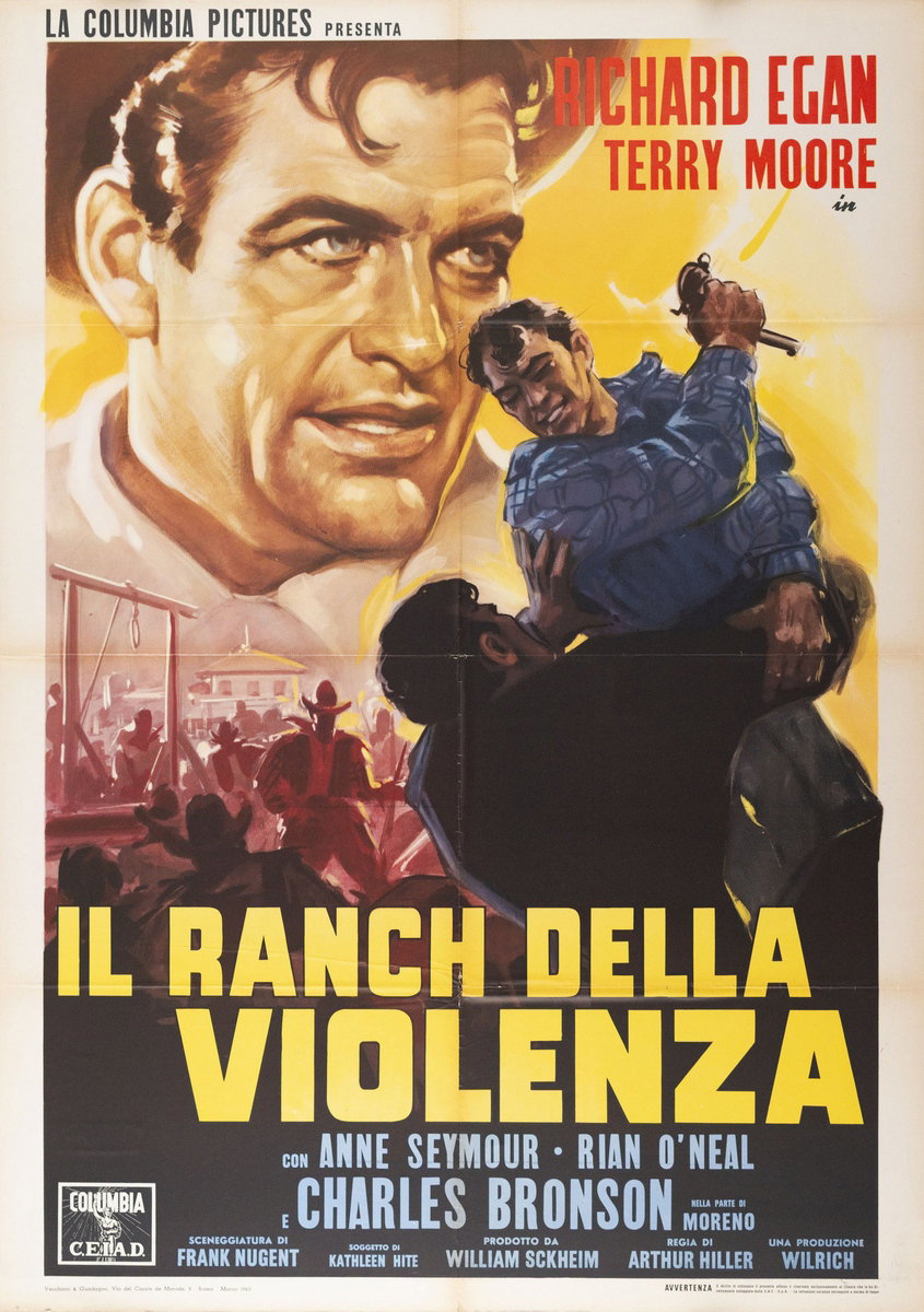 Manifesto 2 per il film Il ranch della violenza (1962)