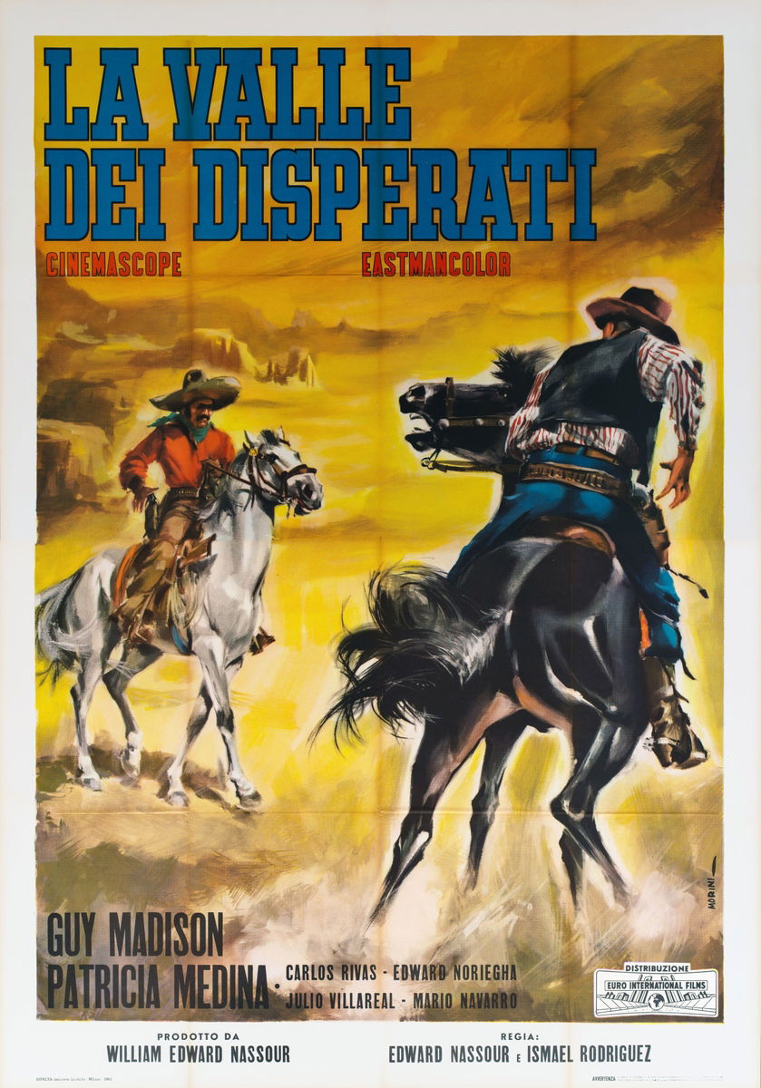 La valle dei disperati - Manifesto 1