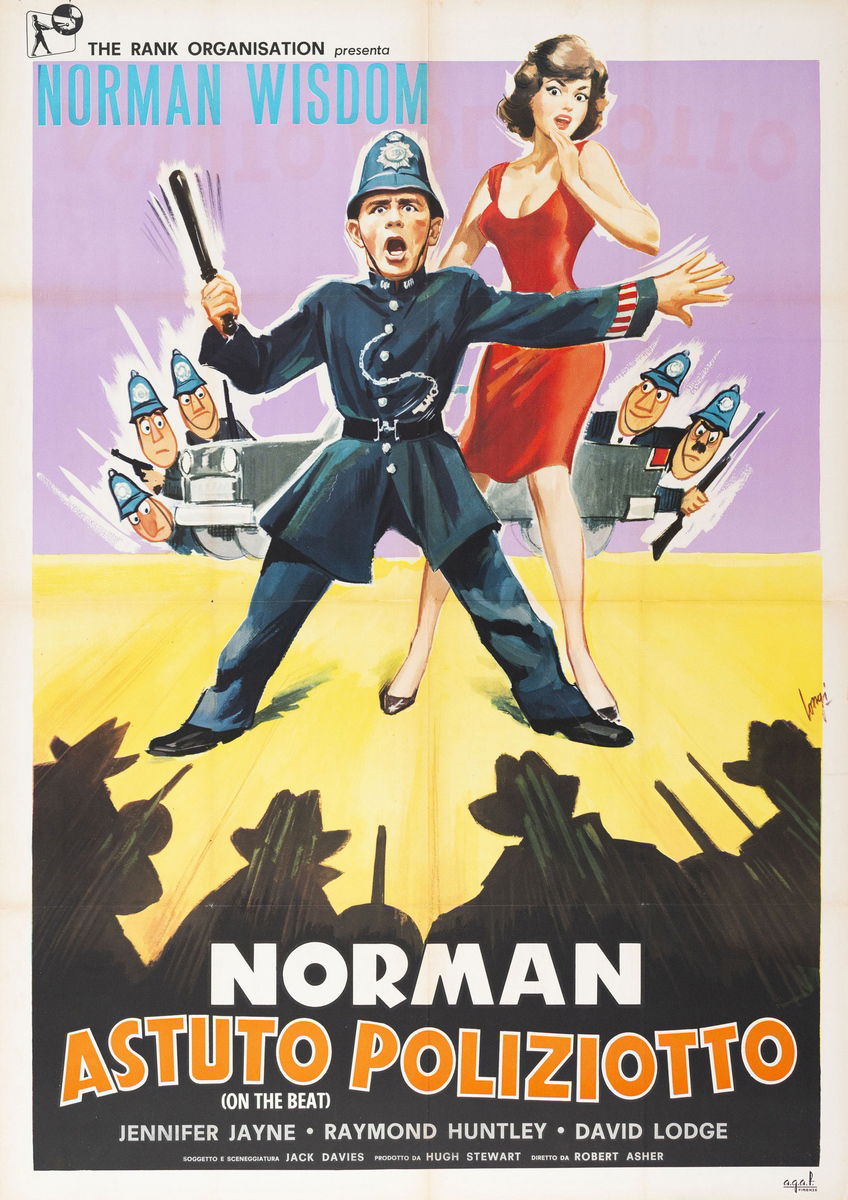 Norman astuto poliziotto - Manifesto 1